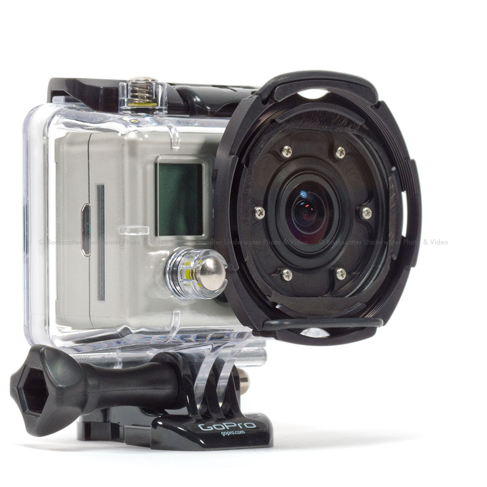 Backscatter Custom GoPro Underwater Housing with Glass Lens