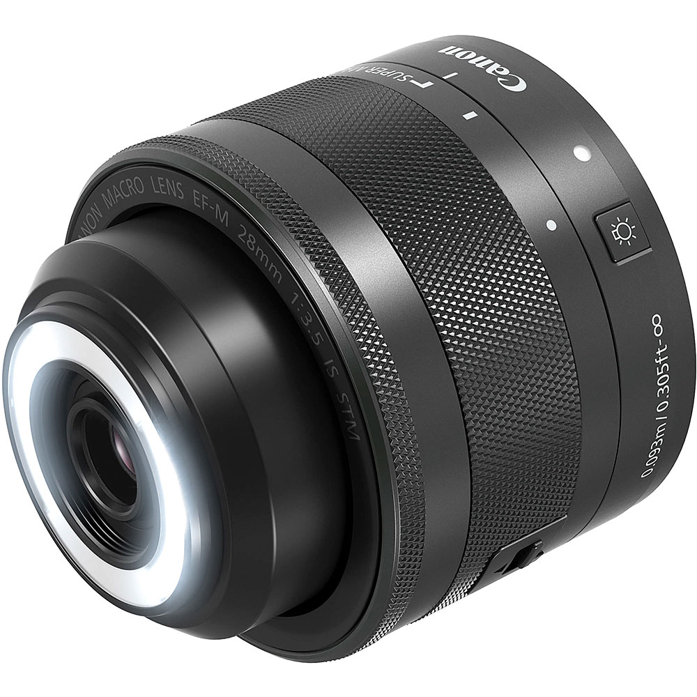 Canon EF-M 28mm f/3.5 Macro IS STM Lens