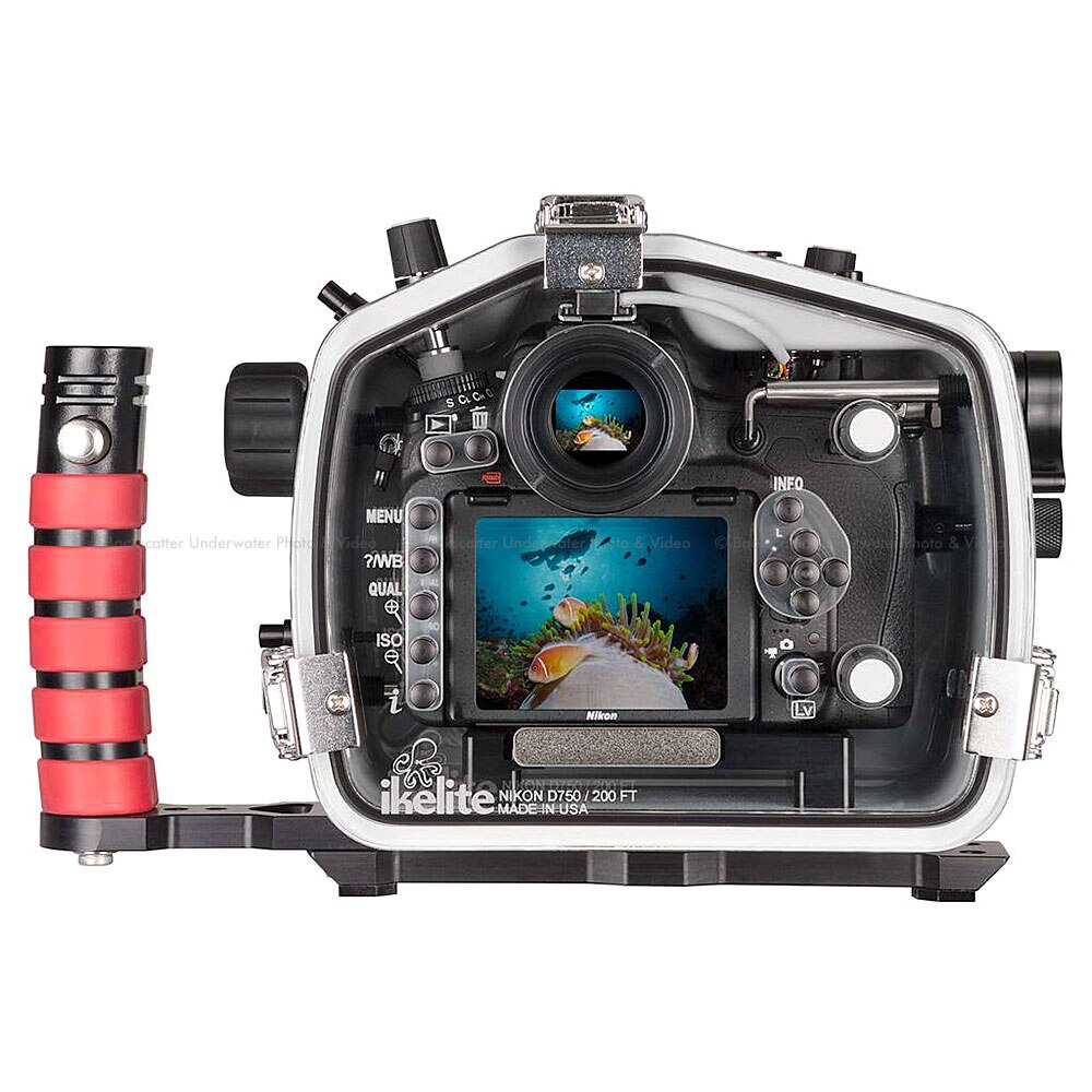 200FL Underwater TTL Housing for Nikon D750 DSLR Camera