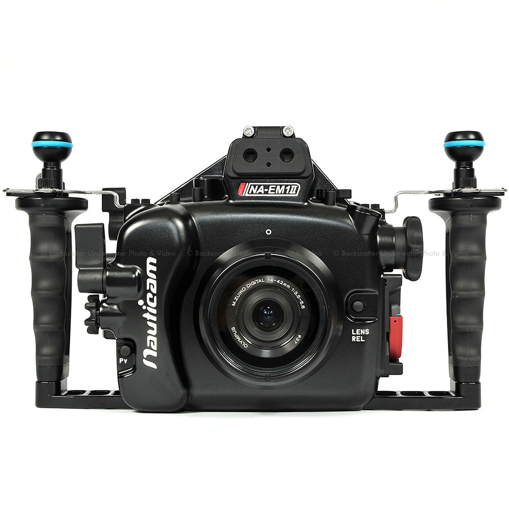 Nauticam NA-EM1II Underwater Housing for Olympus OM-D E-M1 Mark II  Mirrorless Camera