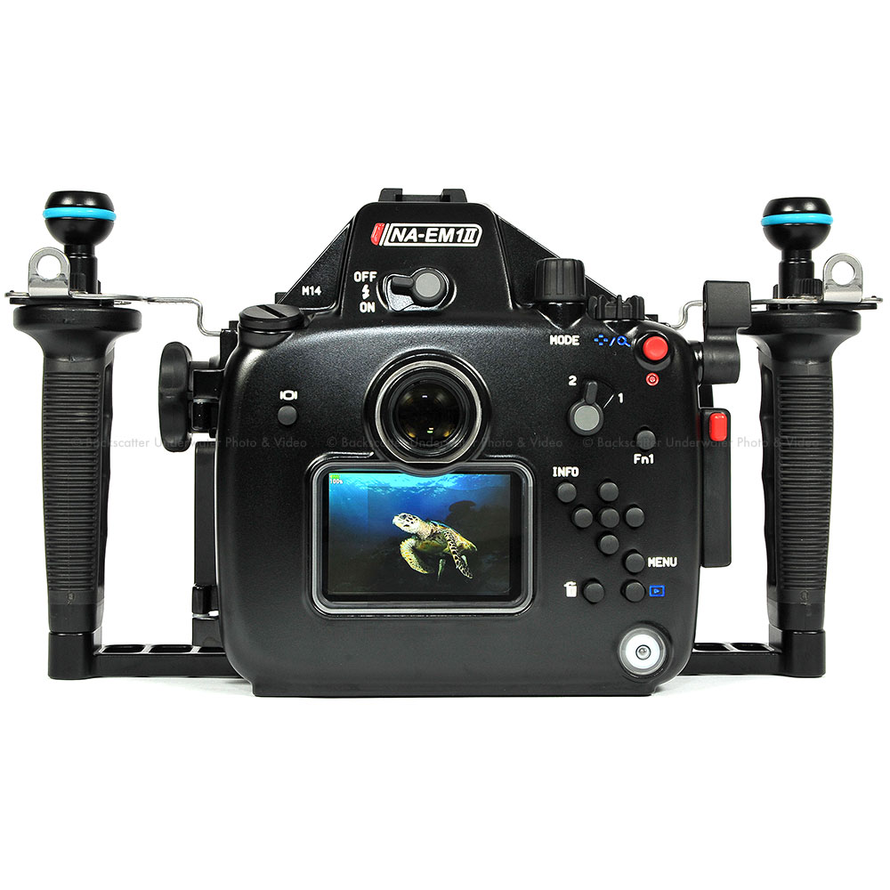 Nauticam NA-EM1II Underwater Housing for Olympus OM-D E-M1 Mark II  Mirrorless Camera