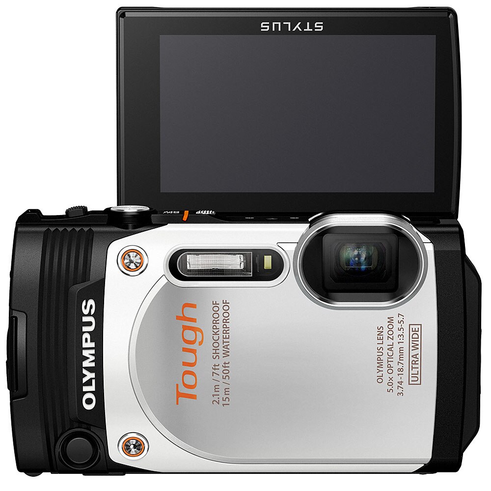 Olympus Tough TG-860 Waterproof Compact Camera - White