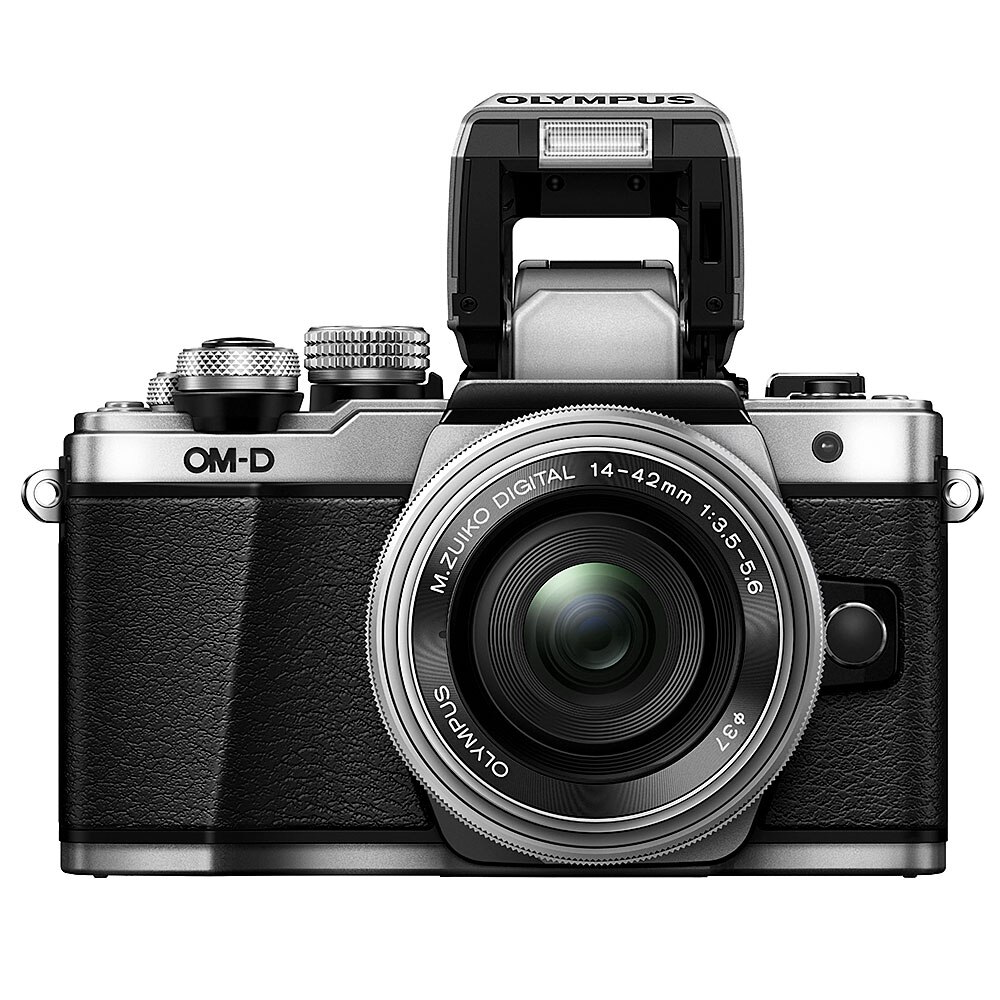 Olympus OM-D E-M10 Mark II Mirrorless Silver Camera Body