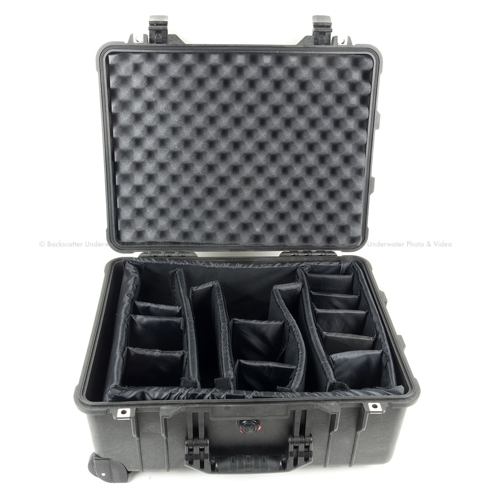 Pelican 1560 Case with Padded Velcro Dividers