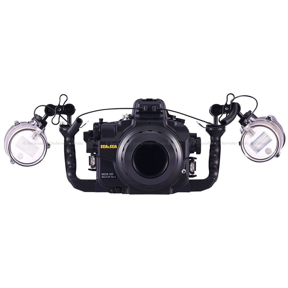 Sea & Sea MDX-5DMKIII Version 2 Underwater Housing for Canon 5D Mark III,  5DS & 5DS R DSLR Cameras