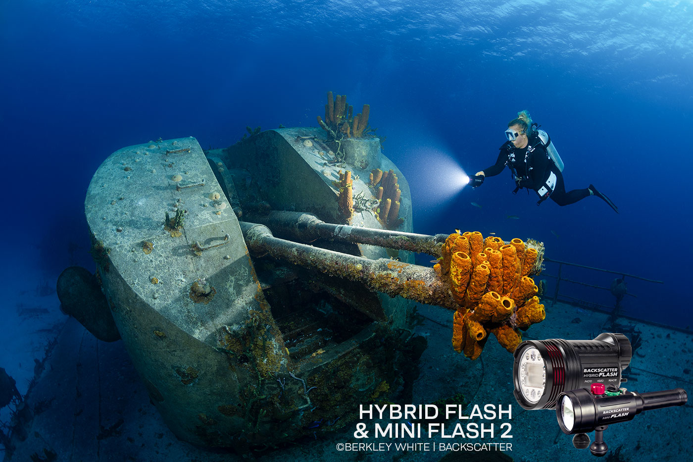 Remote Lighting with Backscatter Hybrid Flash & Mini Flash 2 Underwater Guide