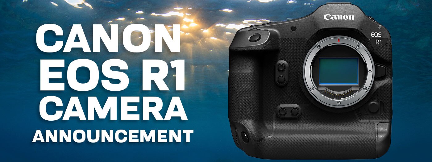 Canon EOS R1 Mirrorless Camera & Underwater Housing Announcement