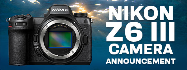 Nikon Z6 III Mirrorless Camera & Underwater Housing Announcement